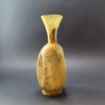 Roman honey-yellow Glass Flask