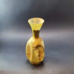 Roman honey-yellow Glass Flask