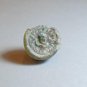 Ancient Byzantine Glass Coin Weight