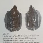 Female double-faced Glass pendant