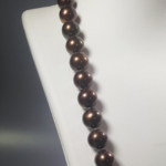 ٍٍSouth Sea Natural Brown AA Pearl Necklace