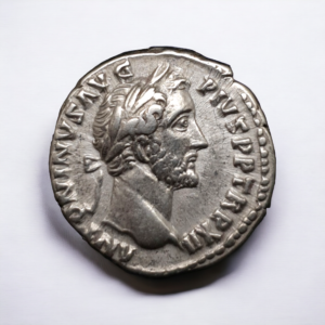 Antoninus Pius Denarius Coin (1)