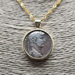 Roman Coin Pendant "Nero"